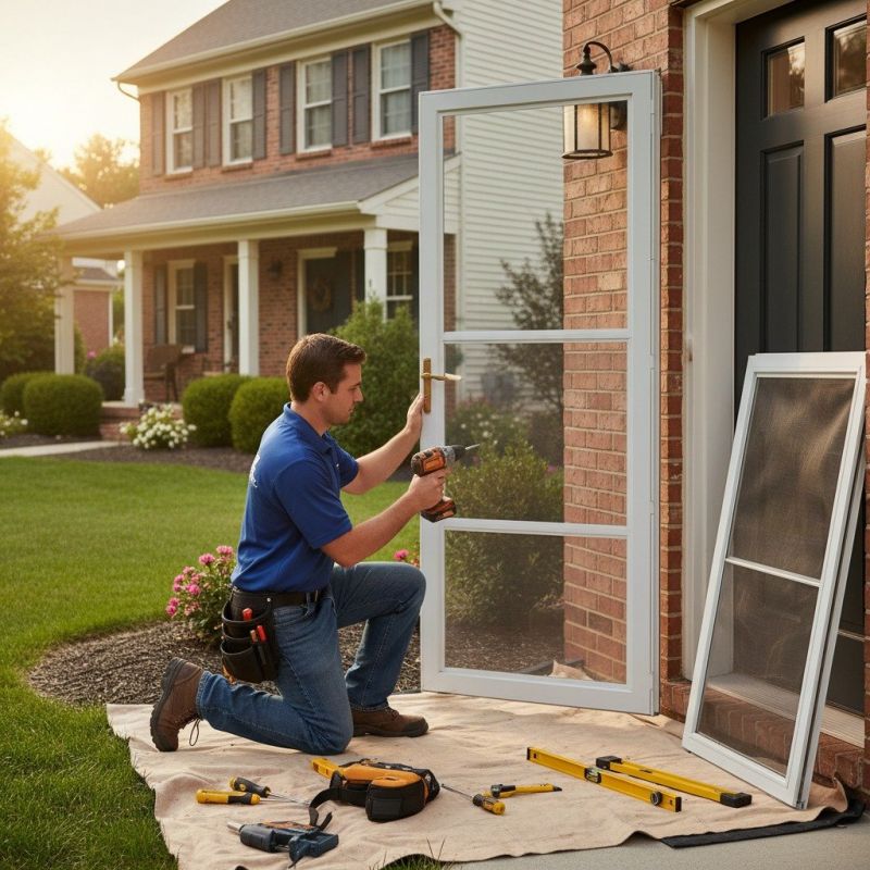 Storm Door Installation